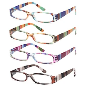Gamma Ray Women's Reading Glasses - 4 Pairs Ladies Fashion Readers for Women ... - Picture 1 of 6