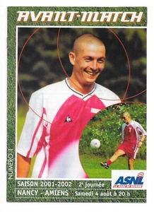 Avant Match - Saison 2001/2002 - N°01 - Laurent Dufresne - Nancy / Amiens - Picture 1 of 1