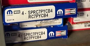 NEW Mopar Spark Plugs Set of 12 SPRC7PYCB4 - Picture 1 of 1
