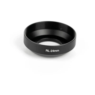 RL-24mm Kamera Gegenlichtblende Metall 24mm Schraubbar für Rollei 35, 35T, 35TE, RL-24mm - Bild 1 von 3