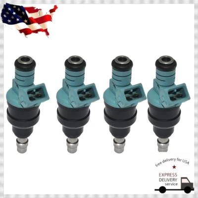 4x Fuel Injectors 0280150902 For Volkswagen Golf Cabriolet Jetta Fox 1.8L I4 - Изображение 1 из 4