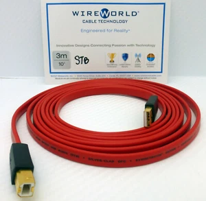 WireWorld Starlight 7 USB digital audio 3 meter A to B - Picture 1 of 3