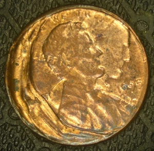 1995, Lincoln Cent zweiköpfig - Bild 1 von 2