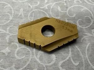 MADISON UTENSILI DA TAGLIO Duodex Vanga Inserti indicizzabili 53mm T-15 HSS Serie IV - Foto 1 di 5