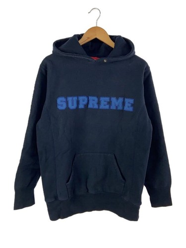 Felpa con cappuccio Supreme Patch Logo M Cotone Nuova con etichette