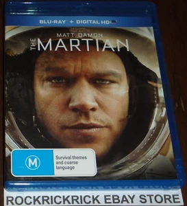 THE MARTIAN BLU-RAY MATT DAMON, JEFF DANIELS, SEAN BEAN REGION B - Picture 1 of 2