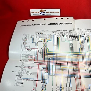 Yamaha FZR400U 1994/FZR400SUC diagrama de cableado - Imagen 1 de 3