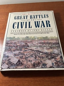 John MacDonald Great Battles Of The Civil War History Book HC/DJ - Picture 1 of 4