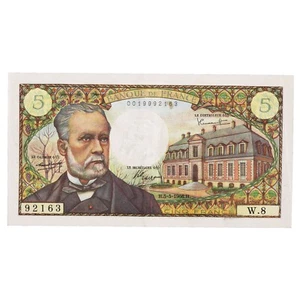 France - billet 5 francs Pasteur 1966 - SUP - F.61.01 - papier craquant - Picture 1 of 2