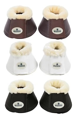 BUSSE Hufglocken Comfort-Fell, Lammfellhufglocken, Paar