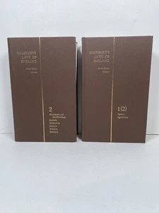 2 X Halsburys Laws Of England Fourth Edition Reissue Books, Volume 1 (2) & Vol 2 - Picture 1 of 21