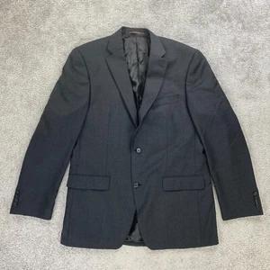 Giacca tuta uomo Tasso Elba grigio scuro 42L lana 2 bottoni monopetto tacca - Foto 1 di 24