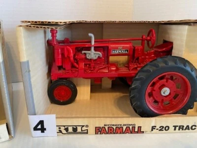 Vintage ERTL 1988 Farmall F-20 Red Diecast Tractor -1/16 NOS  Made In U.S.A. - Image 1 of 4