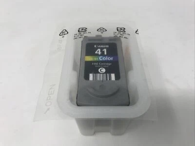 Canon CL41 Color Ink Cartridge Genuine OEM JX200 MX300 MP180 iP1600 iP1700 MP190 - Image 1 of 4