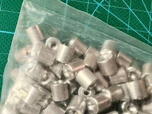 Lot of 20pcs RAF Round Threaded Aluminum Standoff, #4-40, 1/4", 0.25in, Female-F - Picture 1 of 1