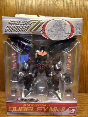 Figura de acción Bandai 2003 MSIA ZZ Gundam AMX-004-2 QUBELEY Mk-II Foto 1 de 4