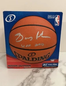 GARY PAYTON Autographed Spalding NBA Game Ball Series Basketball w/HOF 2013 PSA - Picture 1 of 5
