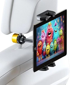 Car Tablet Holder Headrest Tablet Mount Tablet Stand Cradle For Phones Tablets - Picture 1 of 8