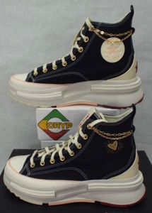 Womens 13 Converse Run Star Legacy CX Hi Gold Lift Boots Shoes A05137C Mens 11.5 - Picture 1 of 4