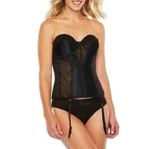 NEW Carnival 100% cotton Lined Cups Brasselette 423- Black Size: 32A - Picture 1 of 3