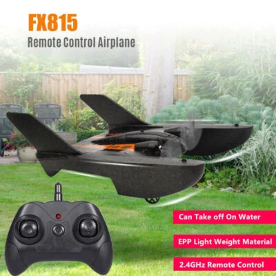 RC Plane 2.4g FX815 Seaplane Remote Control Airplanes Radiocontrol RTF Toy - Image 1 of 4