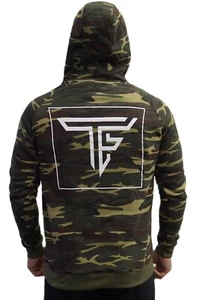 TF Block Logo Hoodie, Camo (Alphalete, Tino Fit Wear) - Picture 1 of 2