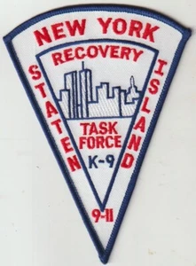 Patch K-9 NY Staten Island Recovery Task Force spedita dall'Australia - Foto 1 di 1