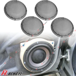 2X/4X 8" 4-hole Car Home DJ Woofer Speaker Grill PLASTIC Mesh Protective Cover - Picture 1 of 15