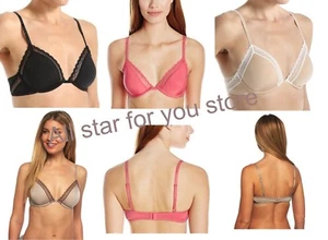 Calvin Klein Bra Signature Plunge Unlined Bra QF1418 - Picture 1 of 13