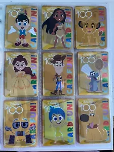 Disney Card Fun Joyful Trading Cards 100 Jahre alle 99 Basekarten im Ordner int. - Picture 1 of 12