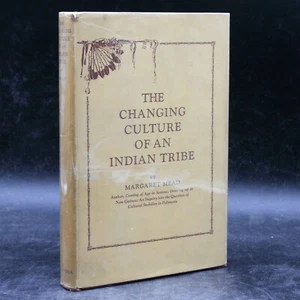 Margaret Mead CHANGING CULTURE OF AN INDIAN TRIBE 1932 1st ED w/DJ plains west - Bild 1 von 9