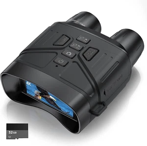 Binocolo Visione Notturna 4K 36MP, HD Visore Notturno Digitale Infrarossi Con 3 - Foto 1 di 12