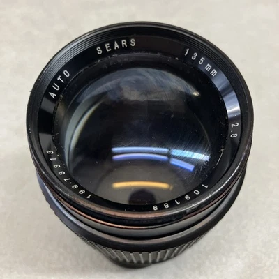 SEARS AUTO 135mm 1: 2.8 109189 199.73313 Screw Mount JAPAN From Collection MINT - Image 1 of 4
