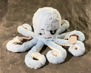 Erdnymphe Blue Jack der Oktopus verliebter Pirat Augenklappe Schwert Plüsch neu ohne Etikett - Bild 1 von 2