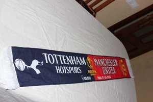 Scarf Final Europa League 2025 (Bilbao) TOTTENHAM HOTSPURS V MANCHESTER UNITED - Picture 1 of 2