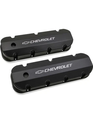 Holley Valve Cover Perimeter Bolt Stock Fabricated Black Chevrolet BB (241-281) - Image 1 of 4