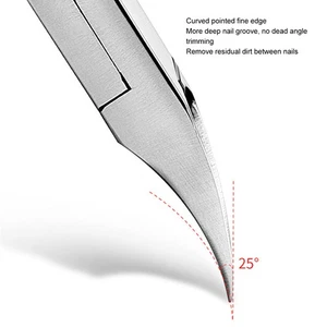 Professional Podiatrist Toenail Clippers For Thick Ingrown Nails Pedicure Cutter - Picture 1 of 24