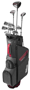 Junior Wilson Profile Red with Stand Bag Complete Set Junior Graphite New - Picture 1 of 7