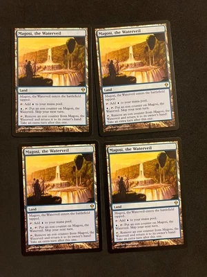 Magosi, the Waterveil x4 [Zendikar] Magic MTG Cards LP - Image 1 of 2