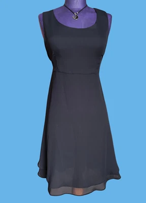 Vestido Solero Gótico Vintage Años 90 LA BELLE Negro Gasa 7 Brujas Vampiros Hadas Oscuras Alt Foto 1 de 4