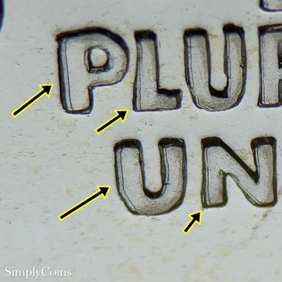 1956 DDR Franklin Half Dollar GEM Proof Uncirculated DOUBLED DIE REVERSE #5 - Image 1 of 4