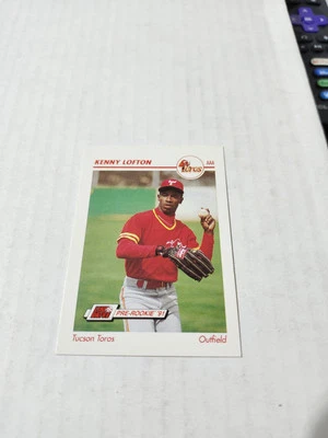 1991 Impel Kenny Lofton Rc # 614 - Image 1 of 2