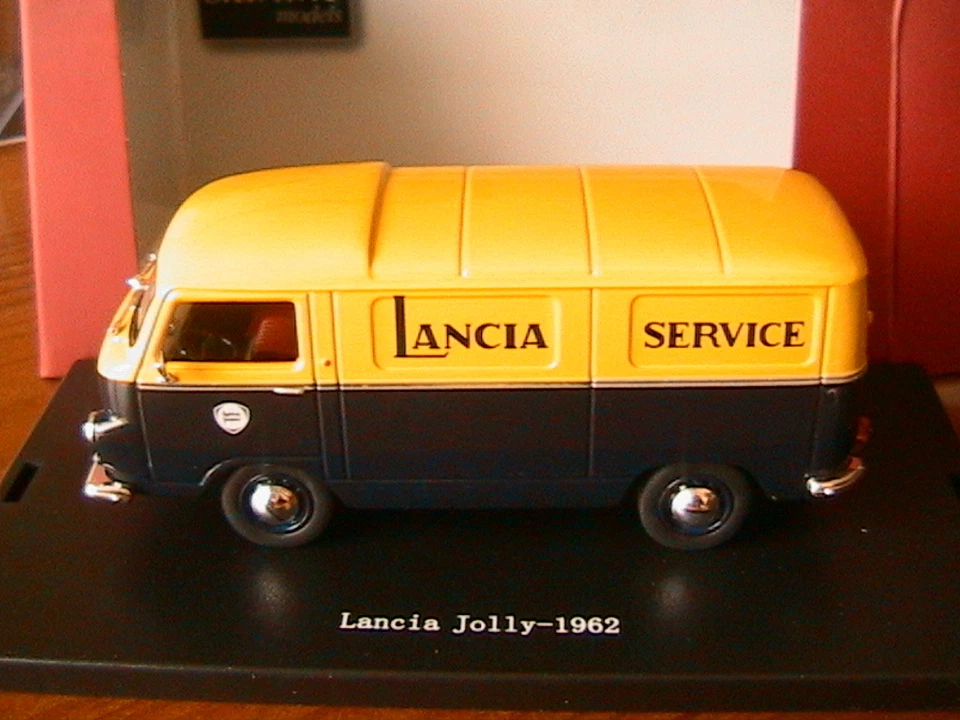 LANCIA JOLLY 1962 TOLE SERVIZIO STARLINE 530736 1/43 GIALLO E NERO - Immagine 1 di 1