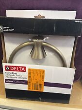 Delta Lahara Towel Ring in Champagne Bronze 73846-cz R7