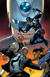 Ultimate Black Panther #2 2nd Print Marvel Caselli Virgin 1:25 - Picture 1 of 1