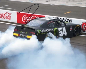 HANDSIGNIERT 2021 Ty Gibbs #54 Monster Racing WATKINS GLEN RACE WIN (Victory Burn - Bild 1 von 1