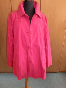 ESPRIT Sommer-Mantel Übergangsmantel Kurzmantel Longjacke pink Gr. XL - Bild 1 von 14