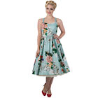 Dancing Days Rockabilly Vintage Kleid Sommerkleid Trägerkleid - Summer Glow