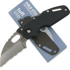 Cold Steel Tuff Lite Black Lockback Pocket Knife CS20LTS Serrated Folding Blade