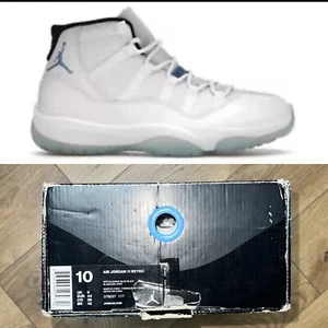 **Box Only** Size 10 - Jordan 11 Retro Legend Blue 2014 **Box Only** 378037-117 - Picture 1 of 7